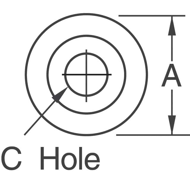 7681 Keystone Electronics  Rondelle - Spalla della boccola